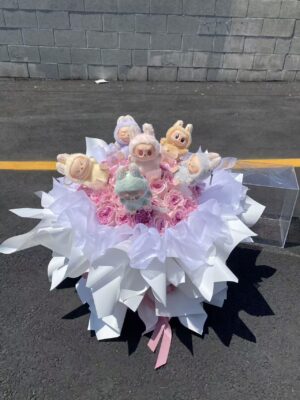 52支粉色＋拉布布6
